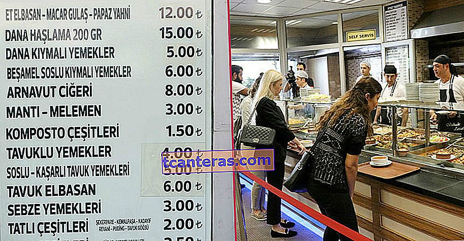 La comida más cara 15 liras: el restaurante en Sakarya, sacudiendo las redes sociales con su lista de precios