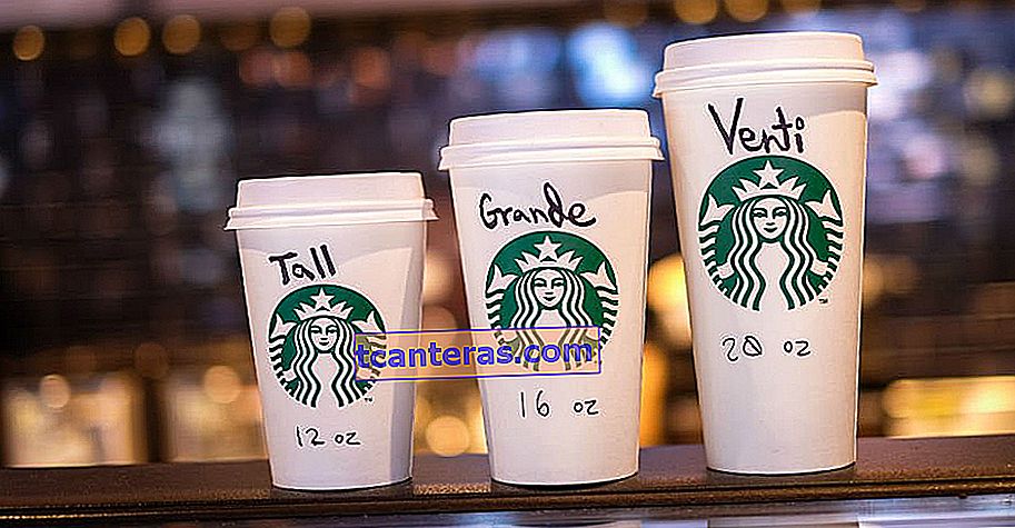Ciekawa historia o nazwach Starbucks Cup jako wysokich, Grande i Venti